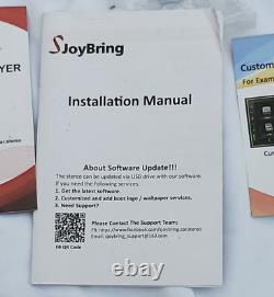 Sjoybring JOY-A019 Double Din Car Stereo with Dash Camera and Back up Camera