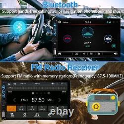 Smart Double Din Touchscreen Stereo with Apple Carplay, Android Auto & Dash Cam