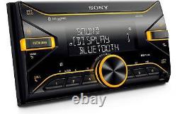 Sony DSX-B700 2-DIN Dual Bluetooth Car Stereo, SiriusXM Ready, Voice Control