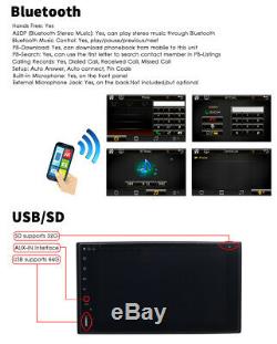 Sony Lens Double 2Din 6.2Car Stereo Radio DVD CD Player Bluetooth TV MP3 Mic SD