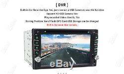 Sony Lens GPS Double Din Car Stereo Radio DVD mp3 Player Bluetooth with Map+CCD