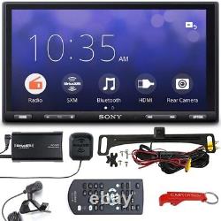 Sony XAV-AX5600 2-DIN CarPlay/A. Auto Car Stereo with Backup Cam & SiriusXM Tuner