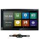 Sony Lens 7 Double 2din Car Stereo Radio Dvd Player In Dash Bluetooth Cd+camera