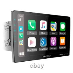 Soundstream 10.6 2 DIN DVD Player Apple Carplay Android Auto Stereo SiriusXM