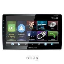 Soundstream 10.6 2 DIN DVD Player Apple Carplay Android Auto Stereo SiriusXM