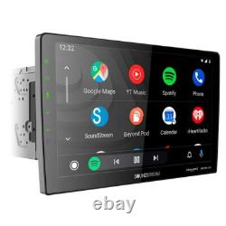 Soundstream 10.6 2 DIN DVD Player Apple Carplay Android Auto Stereo SiriusXM