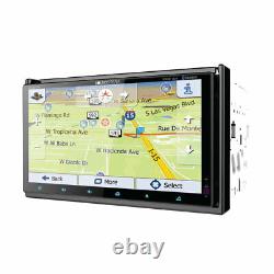 Soundstream DVD CD Player Dual Touch Screen Bluetooth GPS USB Android VRN-DD7HB