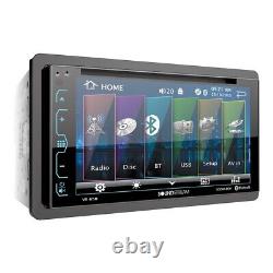 Soundstream VR-65B 6.2 Double-Din Bluetooth DVD/CD/AM/FM Car Stereo