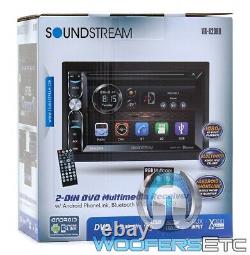 Soundstream Vr-620hb CD DVD Usb Aux Sd Bluetooth Android 300w Amplifier Stereo