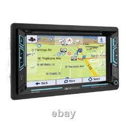 Soundstream Vrn-63hb Double Din DVD Navigation Bluetooth Receiver 6.2 Screen