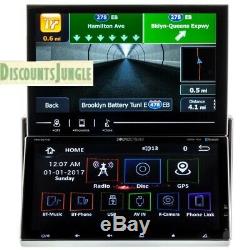 Soundstream Vrn-dd7hb 2-din 7 Dual Screen Car Gps DVD Mp3 CD Fm Am Bluetooth