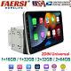 Touch Screen Rotatable 10.1'' Android 13 Car Stereo Radio Double 2din Gps Wifi