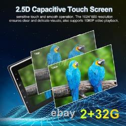 Touch Screen Rotatable 10.1'' Android 13 Car Stereo Radio Double 2DIN GPS Wifi