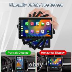 Touch Screen Rotatable 10.1'' Android 13 Car Stereo Radio Double 2DIN GPS Wifi