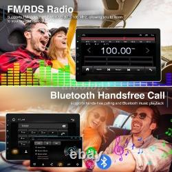 Touch Screen Rotatable 10.1'' Android 13 Car Stereo Radio Double 2DIN GPS Wifi