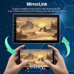 Touch Screen Rotatable 10.1'' Android 13 Car Stereo Radio Double 2DIN GPS Wifi