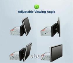 Touch Screen Rotatable 10.1''Android Car Stereo Radio Double 2DIN GPS Wifi 2+32G