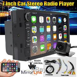 Touchscreen Car Stereo Radio Double 2DIN for GPS Wifi USB Player with Park Camera