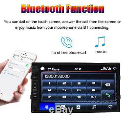 Touchscreen Car Stereo Radio Double 2DIN for GPS Wifi USB Player with Park Camera