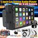 Touchscreen Double Din Car Stereo Radio Gps Wifi Usb Fm Player With 8 Led Camera