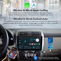US Double DIN 10.1 Android 10 8-Core Car Stereo Radio GPS CarPlay Bluetooth 5.0