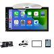 Universal Double Din 7 Inch Car Cd Dvd Radio Stereo Carplay Unit With Camera