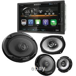 VM622HB Double DIN 6.2 Car Stereo+ Kenwood 6x9 & 6.5 coaxial speakers