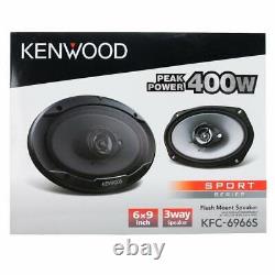 VM622HB Double DIN 6.2 Car Stereo+ Kenwood 6x9 & 6.5 coaxial speakers