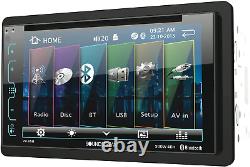 VR-65B Double-Din Bluetooth DVD/CD/AM/FM In-Dash Car Stereo with 6.2 Smart Sens