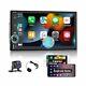 Wireless Carplay Android 10.0 Car Stereo Double Din With Android Auto 7 Inch