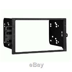 XDVD256BT Double Din USB Car Radio Player Install Mount Kit Wire Harness Antenna