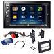 Xdvd276bt Cd/dvd Car Stereo Double Din Dash Kit For Cadillac Cts 2003-2007