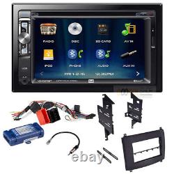 XDVD276BT CD/DVD Car Stereo Double DIN Dash Kit for Cadillac CTS 2003-2007