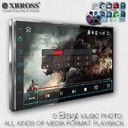 XRROSS Android 8.0 Car audio player auto radio GPS Wifi BT Double Din 4GB+16GB