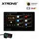 Xtrons 10.1 Double 2din Car Stereo Gps Nav Android 8.1 Quad Core Obd2 Dab+ +dvr