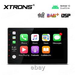 XTRONS 10.1 Double Din Car Stereo GPS Android 10.0 4 Core OBD2 DAB RCA DSP +OBD