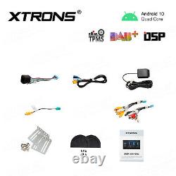 XTRONS 10.1 Double Din Car Stereo GPS Android 10.0 4 Core OBD2 DAB RCA DSP +OBD