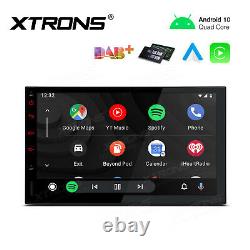 XTRONS 7 Android 10 Double 2 DIN GPS Stereo Radio Sat Nav Car Auto Play TPMS 4G