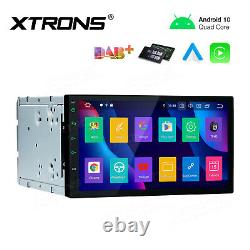 XTRONS 7 Android 10 Double 2 DIN GPS Stereo Radio Sat Nav Car Auto Play TPMS 4G