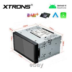 XTRONS 7 Android 10 Double 2 DIN GPS Stereo Radio Sat Nav Car Auto Play TPMS 4G