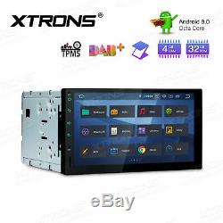 XTRONS 7 Android 9.0 Double 2Din Car Stereo Radio GPS Wifi 4G DAB+ 4+32G 8-Core