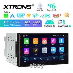 XTRONS Double Din 7 Android 13 8-Core 4+64GB Car Stereo GPS Radio DSP Head Unit