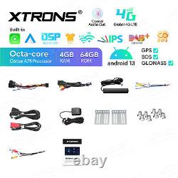 XTRONS Double Din 7 Android 13 8-Core 4+64GB Car Stereo GPS Radio DSP Head Unit