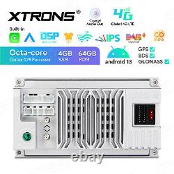 XTRONS Double Din 7 Android 13 8-Core 4+64GB Car Stereo GPS Radio DSP Head Unit