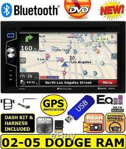 02 03 04 05 Système De Radio Stéréo Gps Bluetooth Usb CD / DVD Navigation
