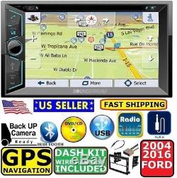 04-16 Ford F150 250 350 450 550 Navigation CD DVD Usb Aux Bluetooth Radio Stéréo