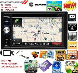 06 07 08 09 10 Dodge Ram Système De Navigation Gps Bluetooth CD Radio Voiture Stéréo