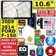 09-14 Ford F150 10,6 Navigation Bluetooth Cd / Dvd Usb Car Stereo Package Radio