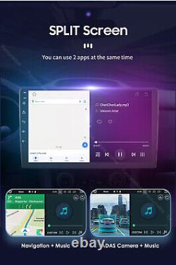 10.1 4Go + 32Go Android 13.0 Autoradio stéréo de voiture CarPlay Double 2 Din 8 cœurs GPS Navi