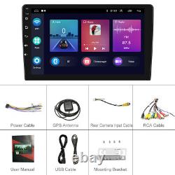 10.1 Android 11 Double 2din Voiture Stereo Apple Carplay Radio Gps Navi + Caméra